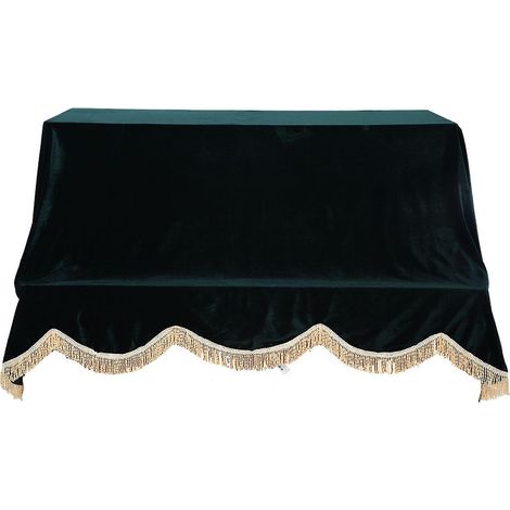 Housse anti-poussière résistante pour piano droit avec bordure en velours (200150cm) (1/5)