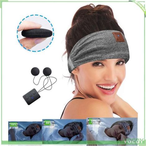 Bandeau de sport - FAFEICY - Bandeau audio HD - Bluetooth 5.0 - Microphone intégré - Batterie 13h (1/5)