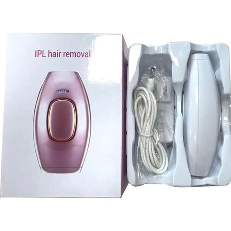 Filiyano-Appareil d'épilation à lumière pulsée (IPL) pour femmes - 5 niveaux - Portable avec lunettes et rasoir - Blanc (1/5)