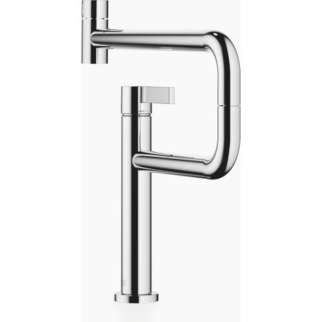 Mitigeur monocommande Dornbracht TARA ULTRA PIVOT, portée 552 mm,