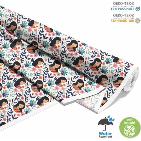 TESSUTI DECORATIVI PER ESTERNI OXFORD - Motivo Femminile  DX10011 (1/5)