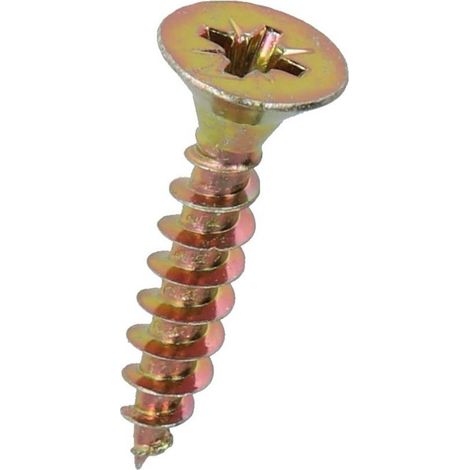 Vis pour panneaux d'aggloméré Ø 5 x 25 mm avec empreinte cruciforme