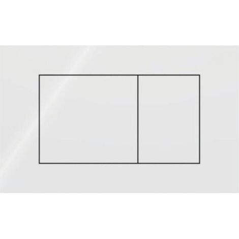 Sigma 40 Square Betätigungsplatte, weiß, für 2-Mengen-Spülung, 115629SI1-Kompatibles Produkt