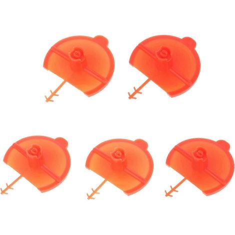 5Pcs Flat Fan Nozzle for Foam Glue Polyurethane Professional Spray Nozzle (1/5)