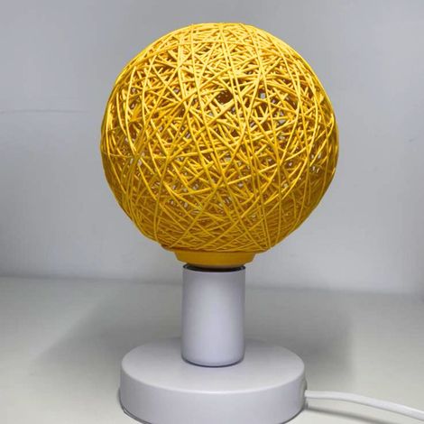 Bombilla globo LED G150 de hilo trenzado E27 4,6W 3000K  Decorativa multicolor (1/5)