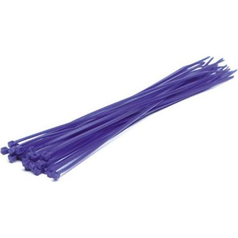 Colliers de serrage 100 X 2.5 mm - noir ou bleu