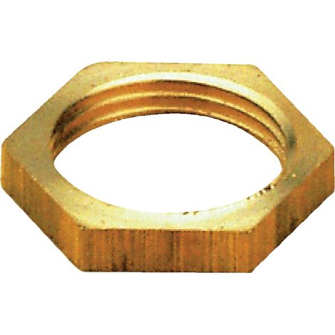 Contro dado in ottone a vite 15x21