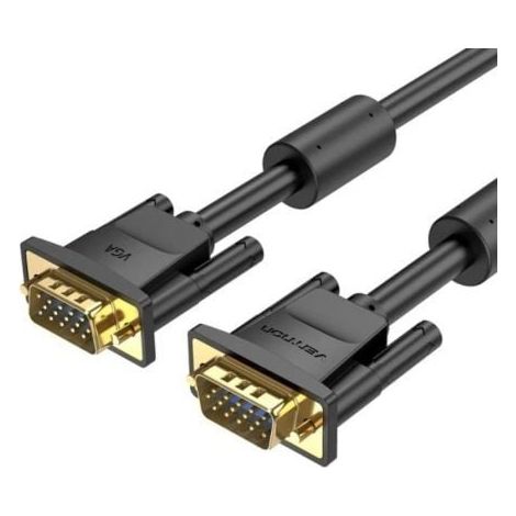 Cable SVGA Vention DAEBD/ VGA Macho - VGA Macho/ 50cm/ Negro