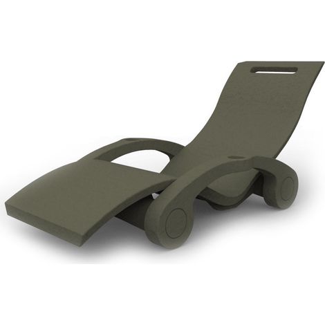 Lettino Chaise Longue Galleggiante da Esterno Giardino Arkema Serendipity Dove Grey (1/5)