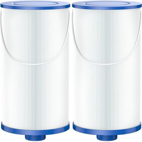 Lot de 2 filtres de rechange pour spa : compatibles avec les filtres Filbur FC-2402 5CH-37 PFF42TC-P4 78460 et Lifesmart AquaTerra Freeflow Bermuda Aspire Azure. (1/4)