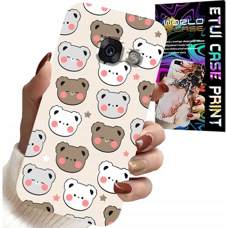 Funda para Samsung A5 2017 - Diseño de ositos de peluche para los más pequeños + cristal (1/5)