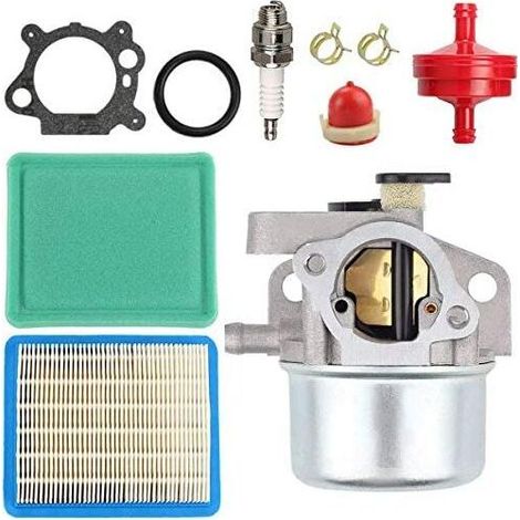 Carburateur pour moteurs Briggs & Stratton 675, 675ex, 725ex – Inclut filtre à air, joint, bougie d'allumage – Optimise rendement moteur (1/5)