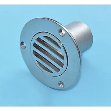 Fourniture de caniveaux de drainage en acier inoxydable, de siphons de sol, d'accessoires de quincaillerie marine et nautique, de grands siphons de 2 pouces en acier inoxydable, non déplaçables. (1/3)