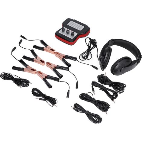 Kit de stéthoscope électronique automobile à 6 canaux 100 Hz – 10 kHz – outil de test des bruits anormaux du moteur, du châssis et de la transmission
