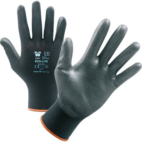 Guanti di protezione Neri Eco-Lite nero - 9 (L) - Nero