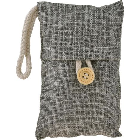 Lot de 5 sacs déshumidificateurs, désodorisants, absorbeurs d'humidité au charbon actif (1/4)