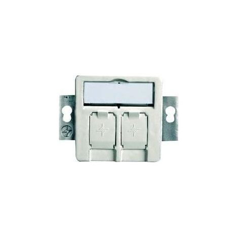 Modul-Aufnahme 50 x 50, 2-fach UP/50 alpinweiß (1/4)