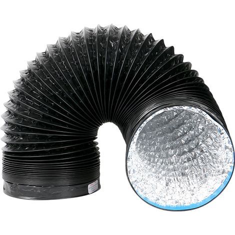 Flexible Tuyau Évacuation Aluminium Pour Cuisine Conduit Ventilation Pour Hotte Aspirante Haute Résistance Et Sécurité,2m (1/5)