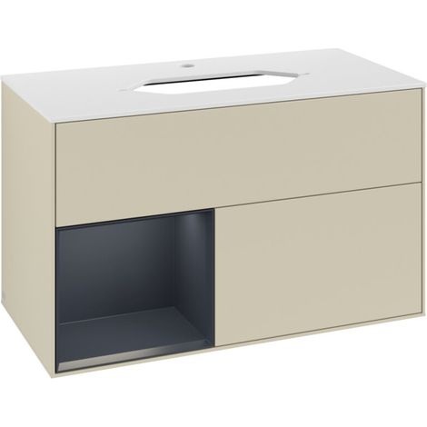 Villeroy & Boch F241HGHJ Meuble sous-lavabo Finion F24 (1/3)