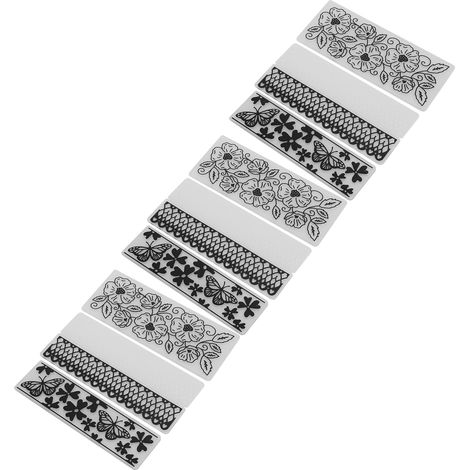 Gabarit de dossier en plastique gaufré - Outil de bricolage pour scrapbooking, album photo, décoration de cartes - Dossier en plastique gaufré (1/5)