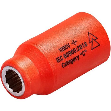 ITL Insulated 1/2in Drive Socket 10mm - Flame Retardant Tool