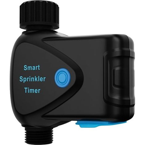 1 Minuteur D'arrosage WiFi Tuya, Compteur D'eau Intégré, ABS IP65, Pour Jardin Et Pelouse