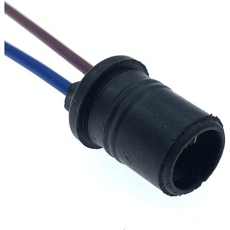 Douille de feu de stationnement/antibrouillard pour moto, douille à clip T10 de type insert pour feux arrière de véhicules électriques et douilles d'éclairage de tableau de bord à LED (1/4)