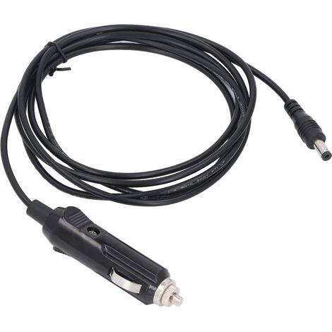 Câble d'alimentation CC rectangulaire de remplacement pour chargeur allume-cigare Mini Satellite, calibre 18 AWG, 5 m (16,5 pi) (1/5)