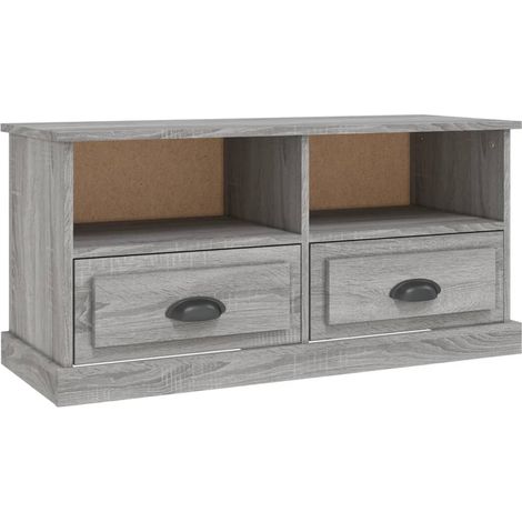 Maison Exclusive - TV-Schrank Grau Sonoma 93x35,5x45 cm Holzwerks