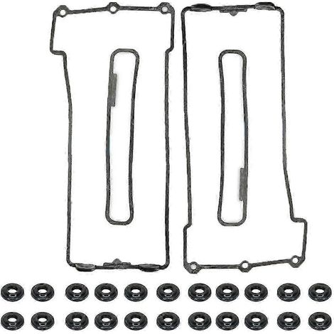 Joint de cache-culbuteurs compatible avec moteurs BMW E34, E39, E32, E38, M60 et M62 (réf. 11129069871, gauche et droite).
