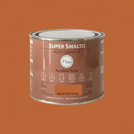 FLEUR SUPER SMALTO MULTI-SUPERFICIE  375ML F88 SAFFRON AROMA