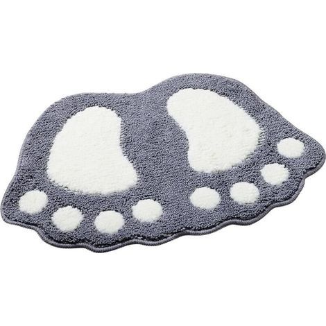 Rutschfeste Badematte, große Duschmatte, saugfähige, zottelige Matte (1/5)