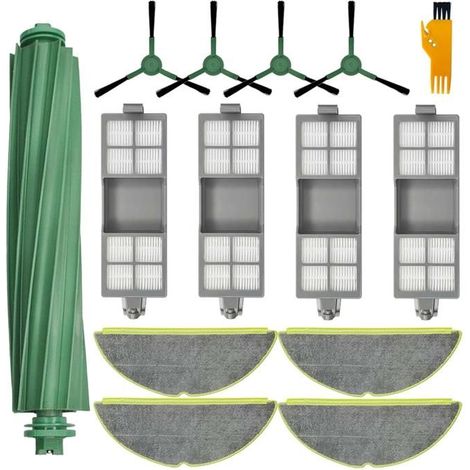Accessoires de Rechange pour Aspirateur pour Irobot Roomba 205, Pièces Détachées, Brosse Principale, Filtre HEPA, Tampons de (1/5)