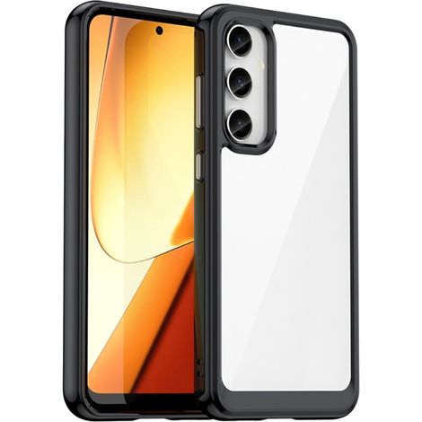 Coque hybride Fusion pour Samsung Galaxy S23 FE, transparente/noire (1/5)