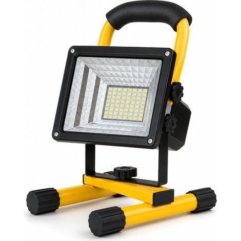 Projecteur LED Rechargeable 100W pour Camping Chantier 4-8h (1/5)