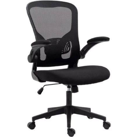 Fauteuil de bureau "Q-333" - Noir - l 65 x H 100 cm - Livraison gratuite (1/5)