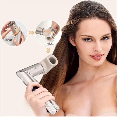 Adecuado para: Cepillo para secador de pelo Shark XSKHD4WTCA / Xskhd4Pa / Accesorios para secador de pelo (1/4)