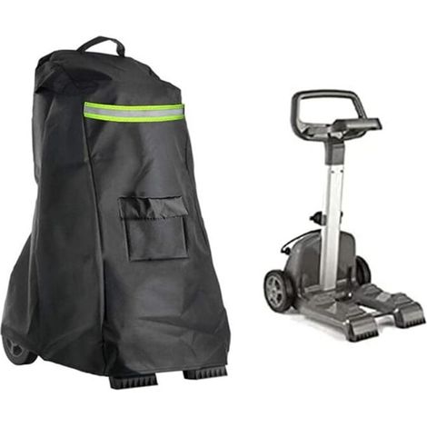 Funda protectora para robot limpiafondos, tela Oxford gruesa 420D, resistente al polvo y al viento, universal, apta para la mayoría de piscinas. (1/4)