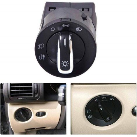 3BD941531 and 3BD941531A are compatible with VW GOIF automotive headlight and fog light switches. (1/4)