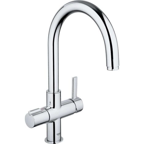 Grohe Red - Badewannen-Einhebelmischer Duo, Chrom 30033000 (1/3)