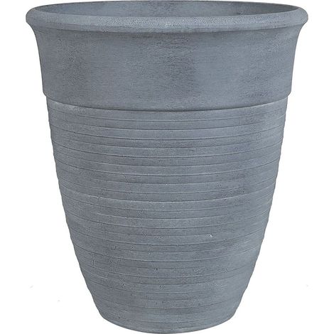 Blumenkübel KATALIMA 43 cm Grau