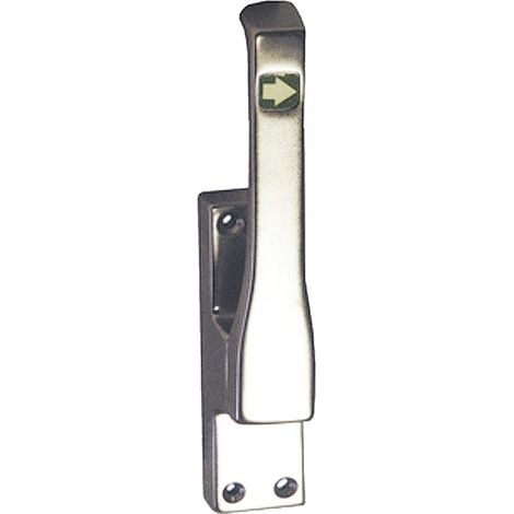 FUHR Verrou de porte 970 DIN droite argent anodisé ( 3000250386 ) (1/2)