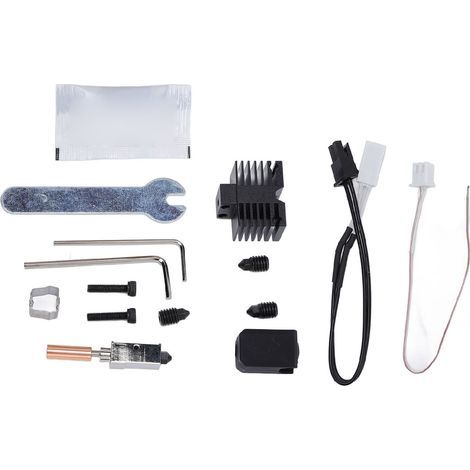 Hotend Kit 0.4 mm 0.6 mm 0.8 mm Hardened Steel Nozzle 3D Printer for QIDI X-Plus3 X-Maximum3 X-Smart3 Q1 Pro (1/5)