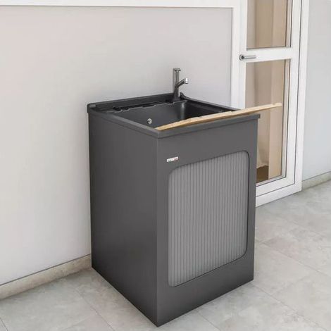 Lavapanni Lavacril Colavene 60x60x87 Grigio - 35010G (1/5)