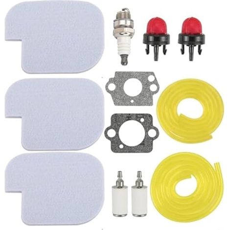 Kit filtre à air pour tronçonneuse Poulan y compris P3314 P3416 P3816 P3818 P3516 P4018 P4018AV BH P4018WT P4018WTL P4018WM (1/5)
