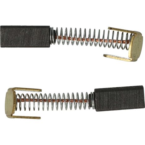 vhbw 2x Carbon Brush 10 x 4.3 x 4 mm compatible with Hitachi / Hikoki power tool