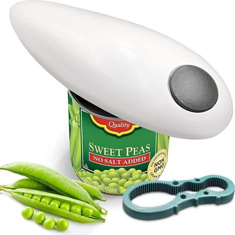 Abrelatas eléctrico JSSEVN, abrelatas automático con interruptor automático de un solo toque, la elección de los chefs. (1/5)