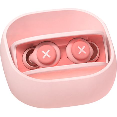 Bouchons D Oreille En Silicone Réutilisables - Réduction De Bruit Pour Sommeil Et Voyage - Avec Boîte De Rangement - Rose (1/5)