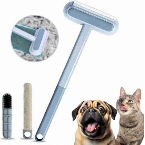 Pet Hair Remover for Sofa, Carpet Hair Removal Tool, Reusable Pet Hair Removal Tool, Keep Your Sofa Clean, White, (1/5)