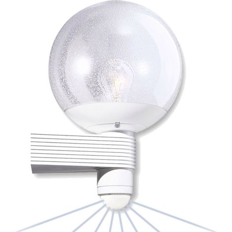 STEINEL 611118 LUMIRE EXTRIEURE L 400 S BLANC/WHITE (1/3)